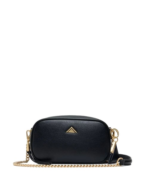 Aldo Black Overflow Cross Body Bag