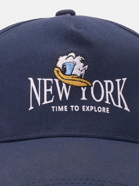 Byford by Pantaloons Navy Printed Cap