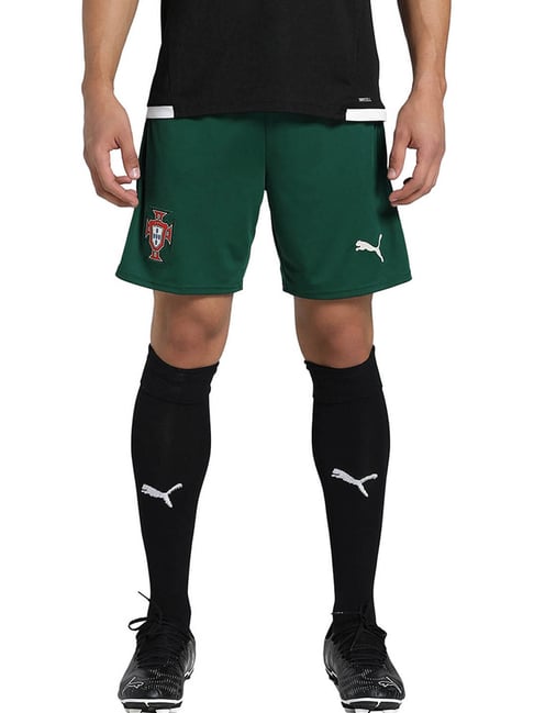 Puma Green Portuguese 2025 Regular Fit Football Short