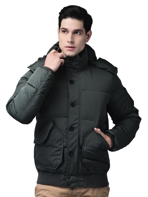 Woodland Olive Regular Fit Jacket