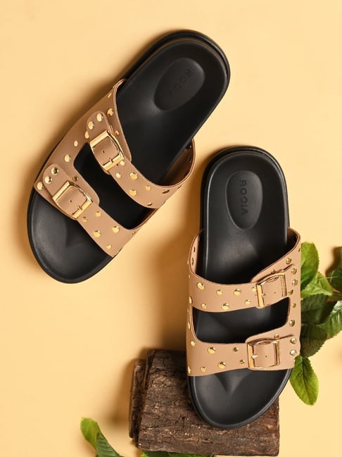 Rocia by Regal Women's Beige Casual Sandals-picture-38