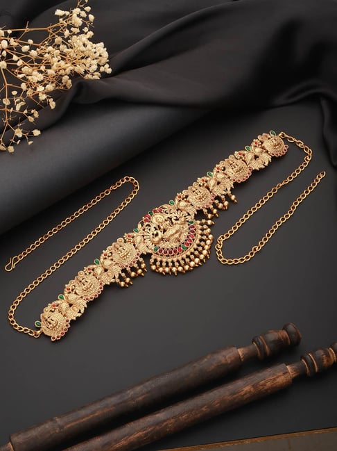 Indian Jewelry Bridal Waist Belt Jewellery Royal Gold Temple Look