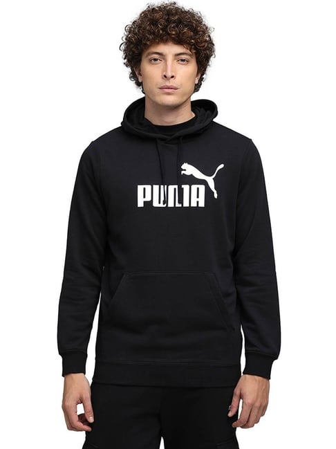 Puma Black No. 1 Logo Essentials Foundation Regular Fit Hoodie-picture-30