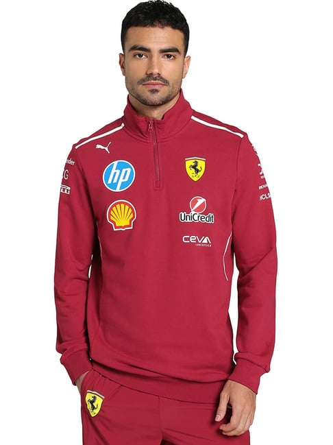 Puma Red Scuderia Ferrari 2025 Team Tracksuit