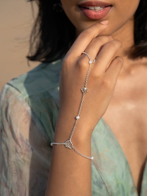 Shaya 925 Silver Pearl Of My Eye Bracelet