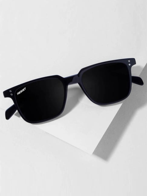 Resist Eyewear Black UV Protection Wayfarer Unisex Sunglasses-picture-40
