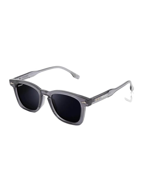 Resist Eyewear Grey UV Protection Wayfarer Unisex Sunglasses