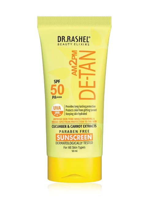 DR.RASHEL Beauty Elixirs AM 2 PM De-Tan Sunscreen Spf 50 PA+++ - 50 ml-picture-31