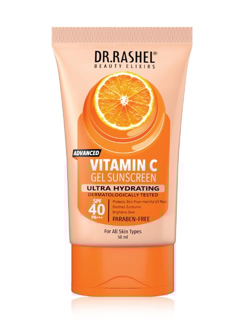 DR.RASHEL Beauty Elixirs Vitamin C Gel Sunscreen Spf 40 PA+++ - 50 ml-picture-12