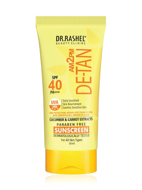 DR.RASHEL Beauty Elixirs AM 2 PM De Tan Sunscreen Spf 40 PA+++ - 50 ml-picture-32