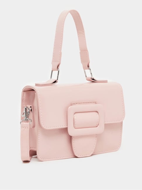 Styli Pink Satchel Handbag-picture-25