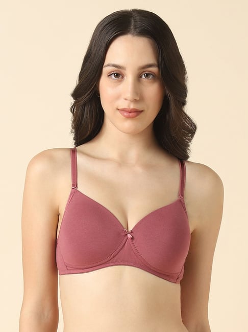 Van Heusen Maroon Cotton Bra-picture-16