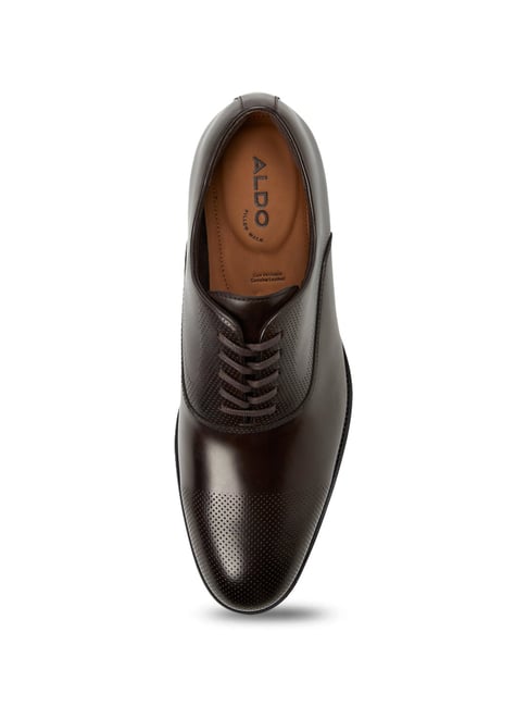ALDO Men's Dark Brown Oxford Shoes