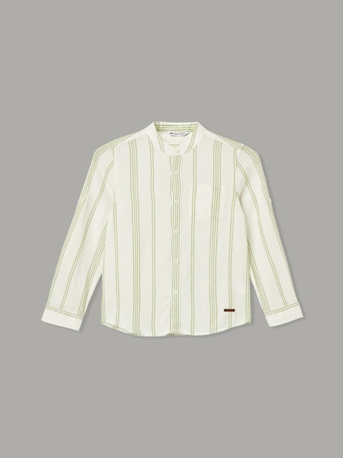 Fame Forever by Lifestyle Boys Olive Cotton Shirt-picture-26