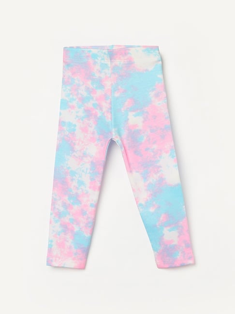 Juniors by Lifestyle Girls Multi Cotton Blend Leggings-picture-22