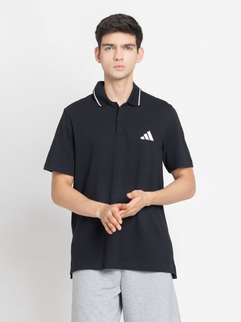 ADIDAS Black M SL PQ PS Regular Fit T-Shirt-picture-41