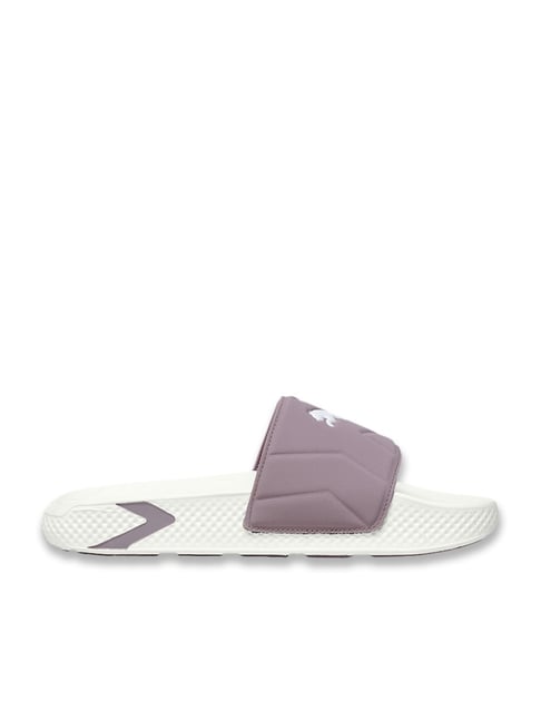 Puma Women's Warm White, Elderberry & Raisin SoftridePro Leadpuff Slides