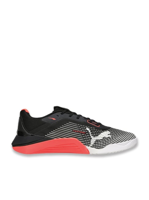 Puma Unisex Black & Red PUMAGRIP Fuse 4.0 Training Shoes-picture-11