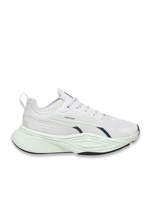 Puma Women's White, Sage Frost & Green Terrain PUMAGRIP PWR NITRO SQD 2 Training Shoes-picture-23