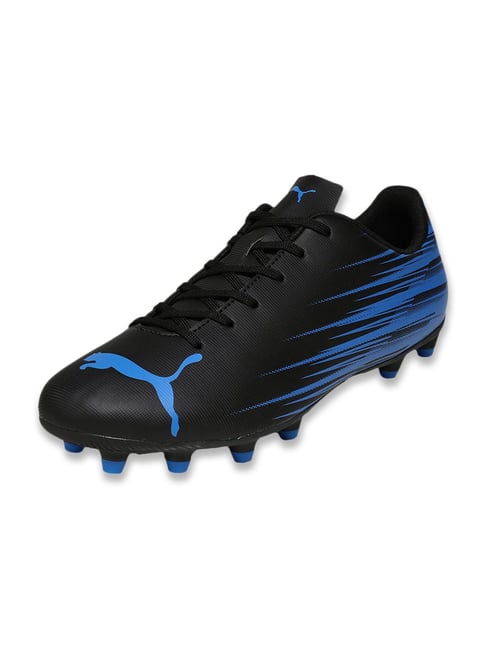 Puma Men's Black Ultra Blue ATTACANTO II FG/AG Football Shoes