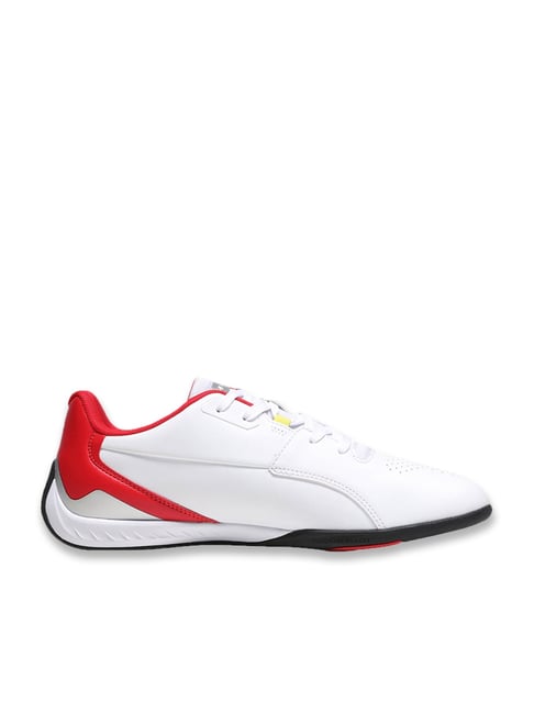 Puma Unisex White Scuderia Ferrari Drift Cat 11 Motorsport Sneakers-picture-37