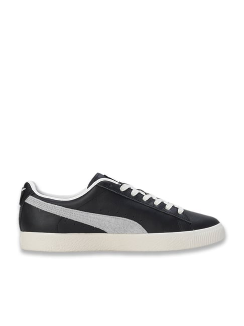 Puma Unisex Black Clyde Base Sneakers