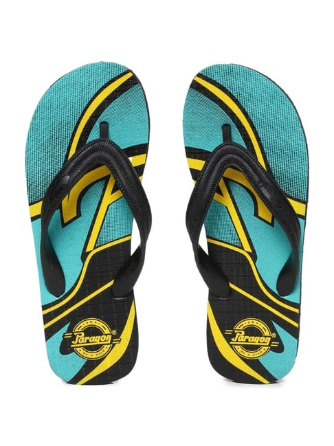 Paragon Men's Blue Flip Flops-picture-14