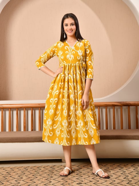 long yellow dresses High Neck Long Sleeves Evening Dress,Yellow Long Party Dresses with Cutout Back,PD00491, US20W / Red