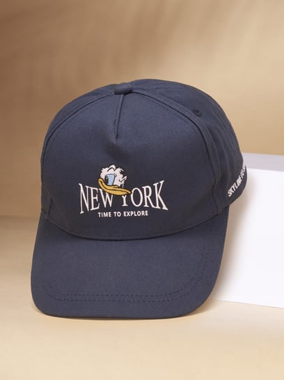 Buy Byford by Pantaloons Navy Printed Cap for Men Online @ Tata CLiQ