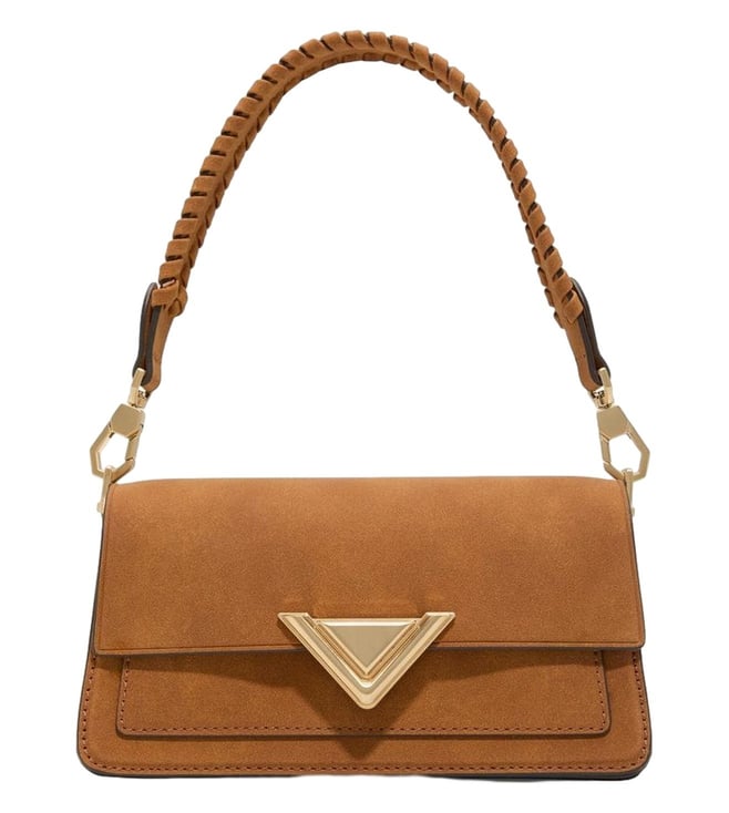 ALDO◆クロス ボディバッグ cognac ALDO Cognac LUXEHANDLE Shoulder Bag