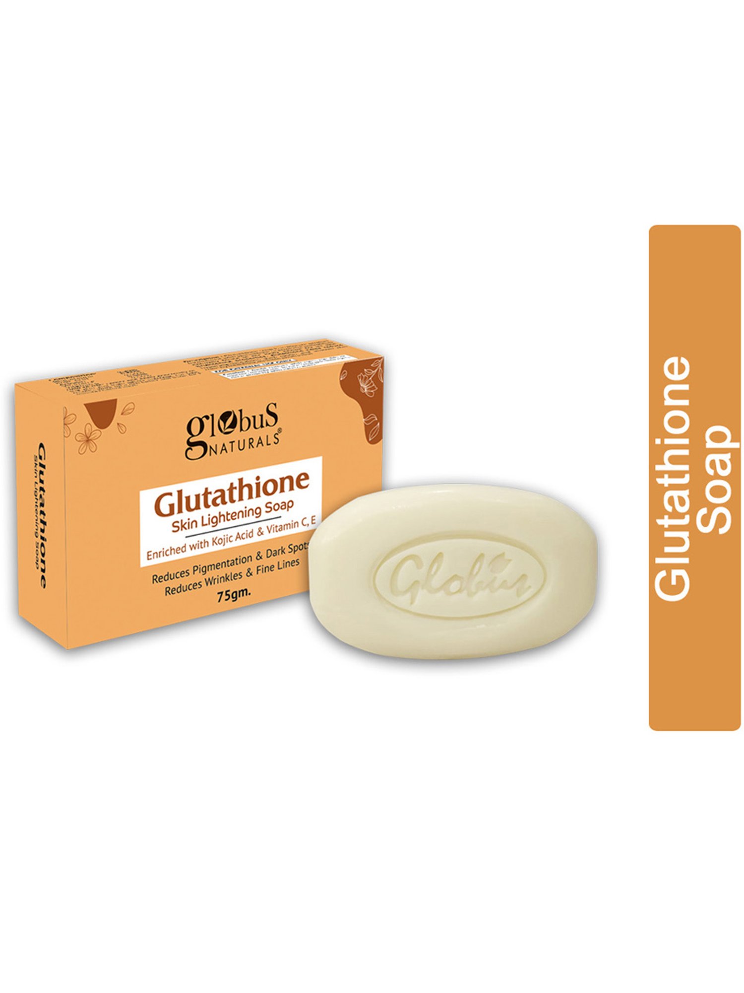 Buy Globus Naturals Glutathione Skin Lightening Soap - 75 gm for Online @  Tata CLiQ