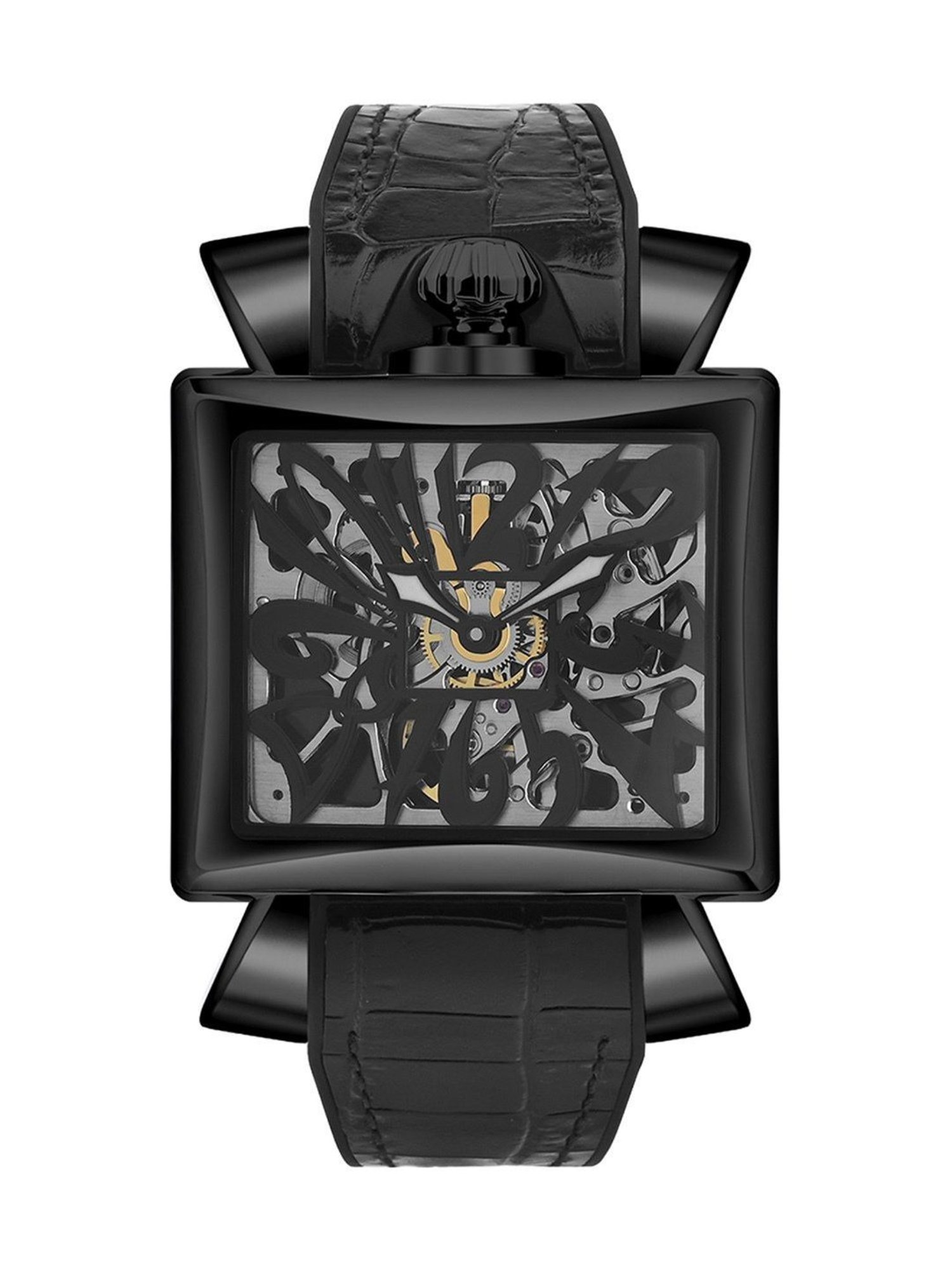 Buy GAGA Milano 9002NS01K0YLBK0 Analog Watch for Men at Best Price