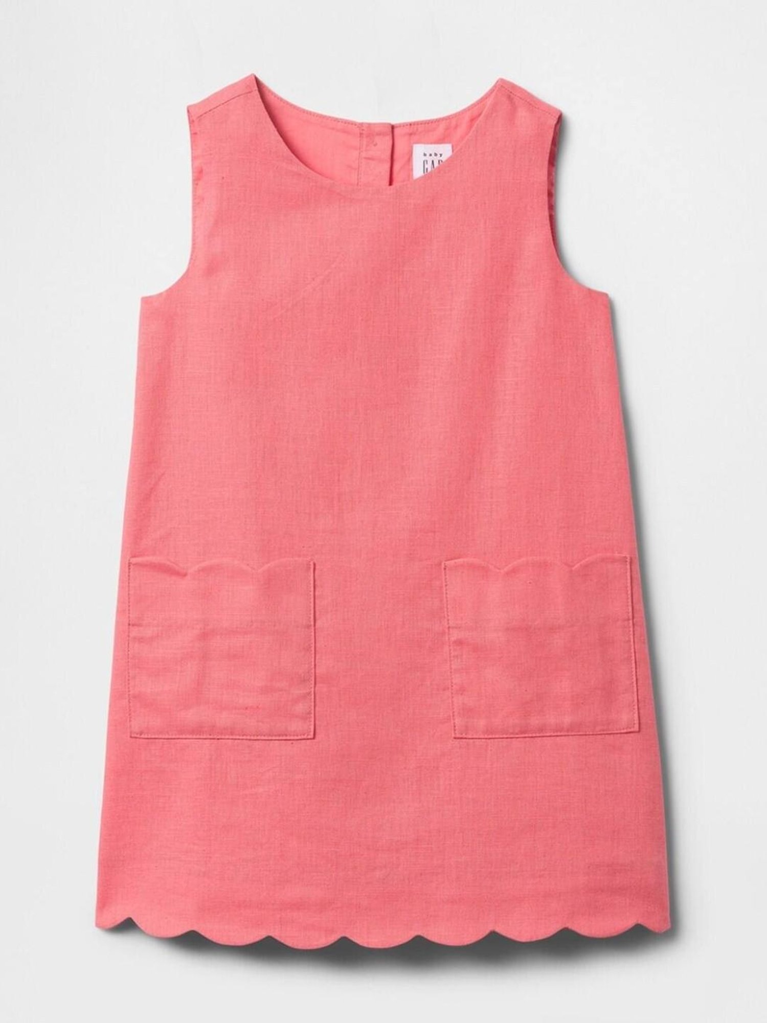 GAP Girls Coral Solid Dress