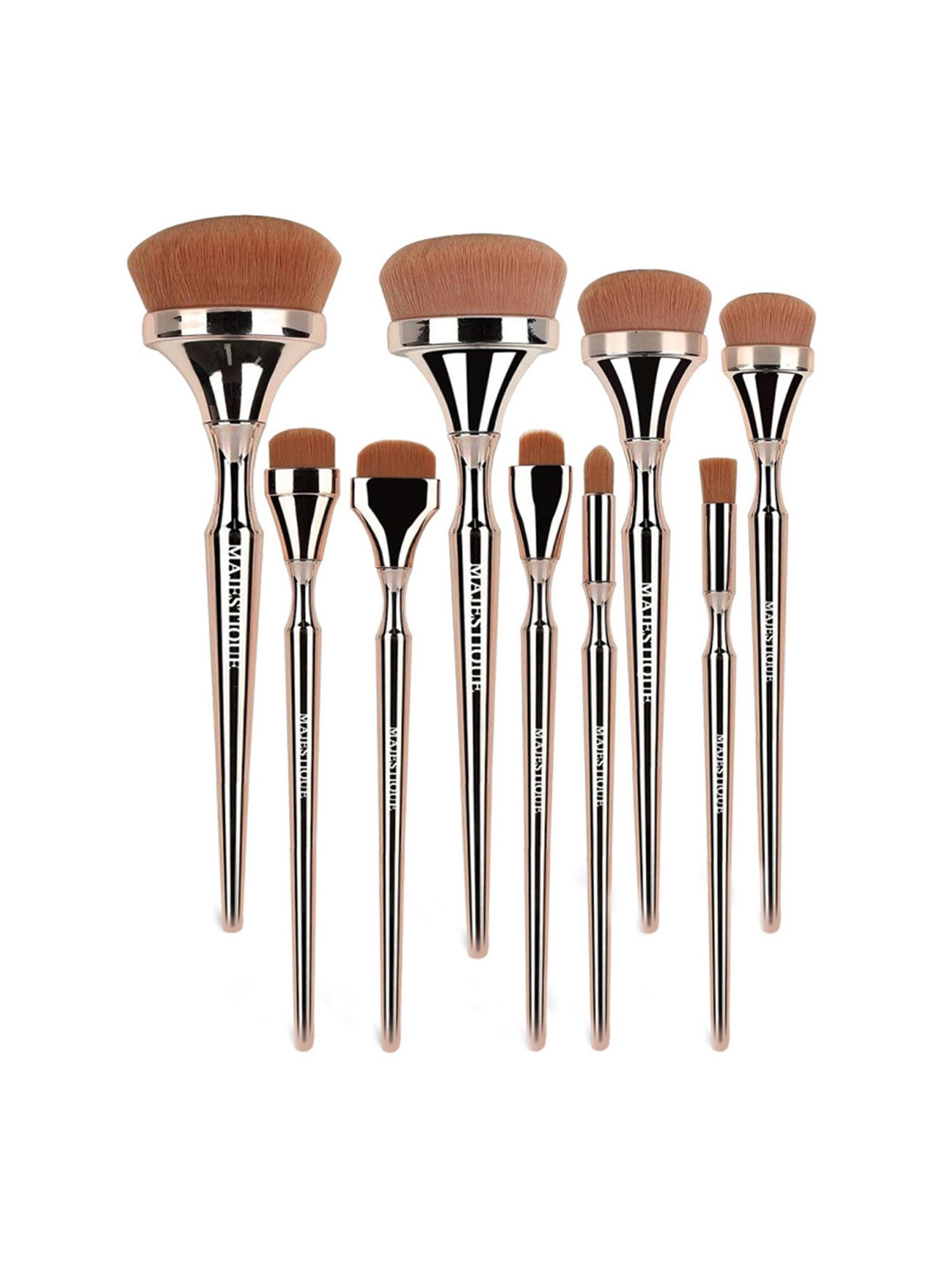 Buy MAJESTIQUE The Everyday Beauty Premium Facial Makeup Brushes