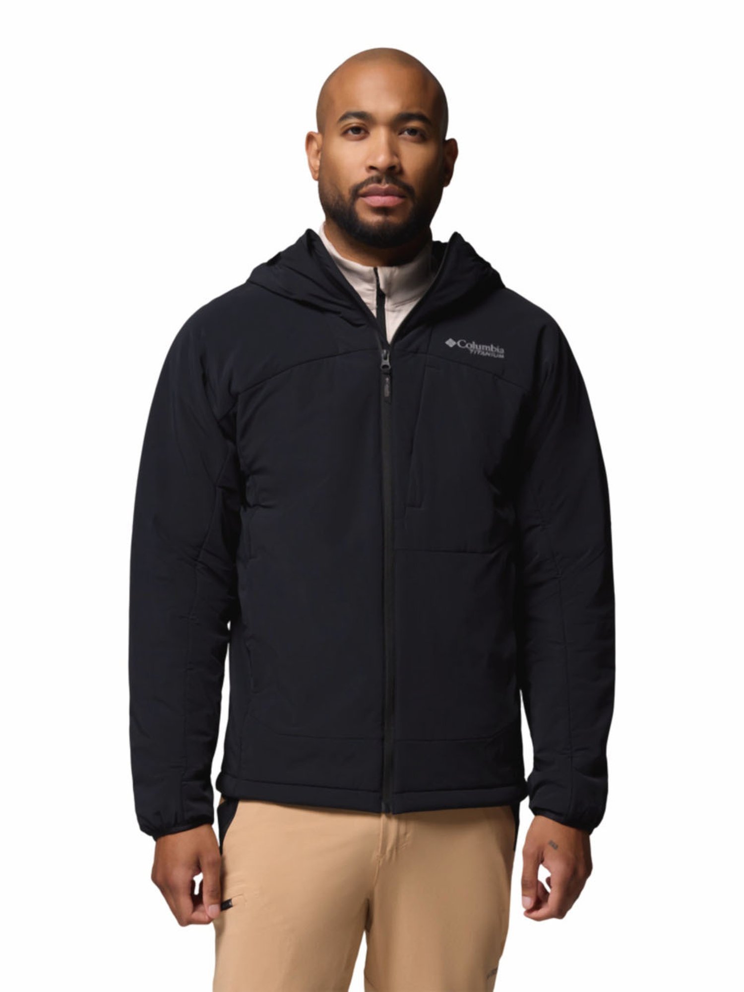Columbia Men Black OmniShield Silver Leaf Lite Down Jacket