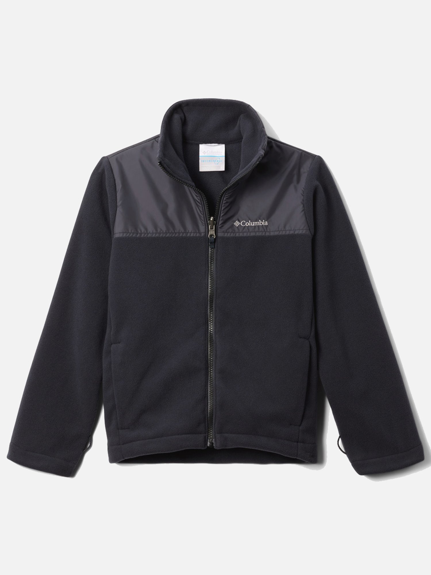 Columbia Boys Black OmniHeat Reflective Bugaboo III Fleece
