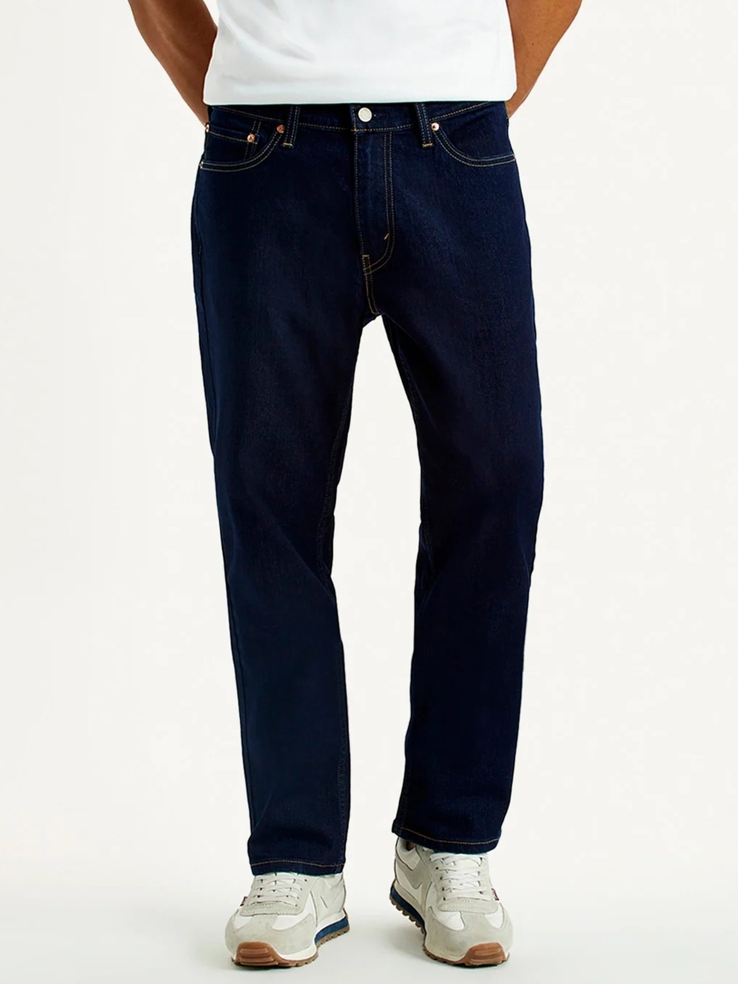 Levi's 541 Navy Cotton Regular Fit Jeans