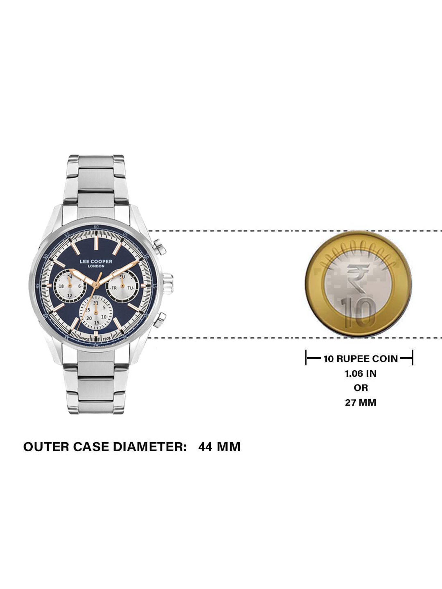 Buy Lee Cooper LC07986.390 Chronograph Analog Watch For Men at