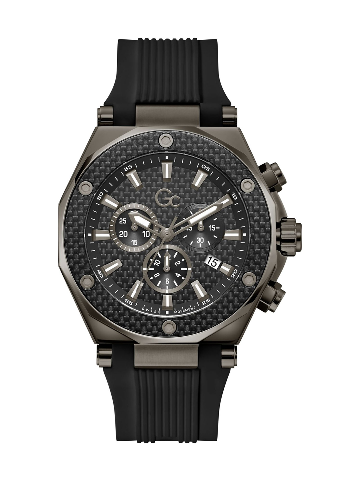 Buy Gc Z18009G2 Legacy Chronograph Analog Watch For Men at Best