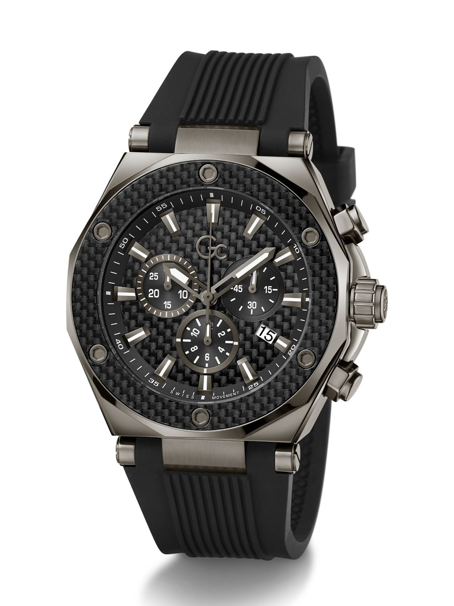 Buy Gc Z18009G2 Legacy Chronograph Analog Watch For Men at Best