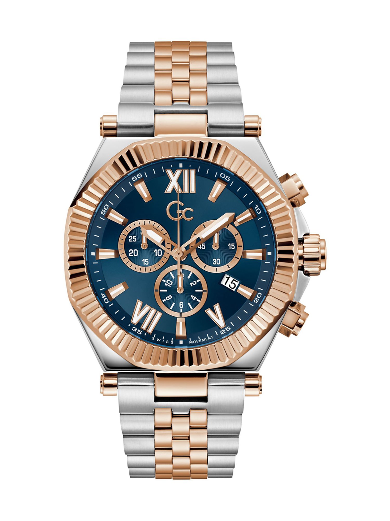 Buy Gc Z66002G7 Atlas Chronograph Analog Watch For Men at Best