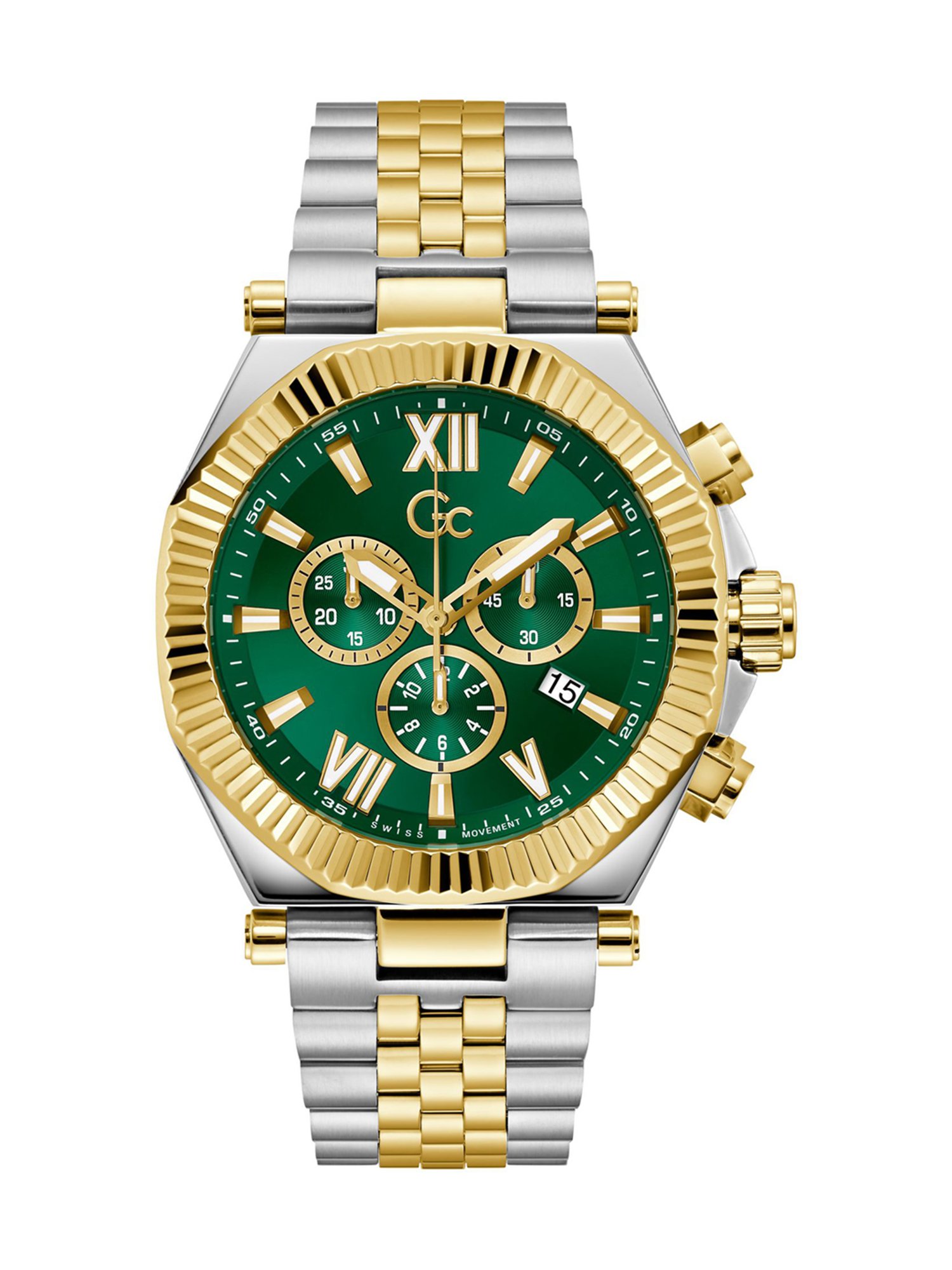 Buy Gc Z66003G9 Atlas Chronograph Analog Watch For Men at Best