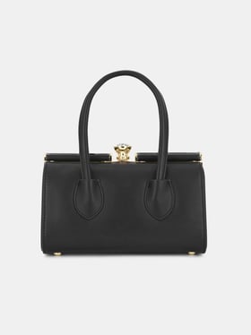 Buy Lavie Luxe Black Luxe Dazzle25 Sm Frame Handbag Online @ Tata CLiQ
