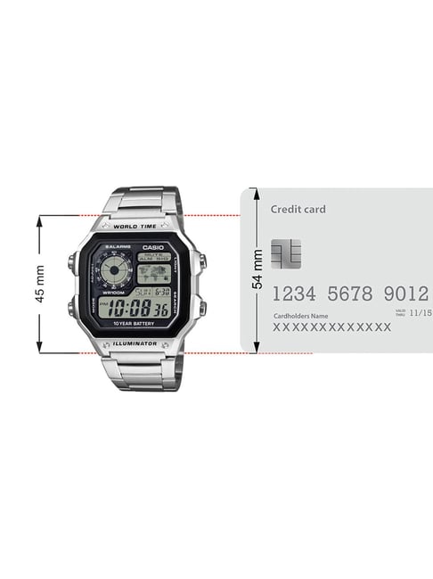 Buy Casio Youth Series AE-1200WHD-1AVDF (D099) Digital Watch at