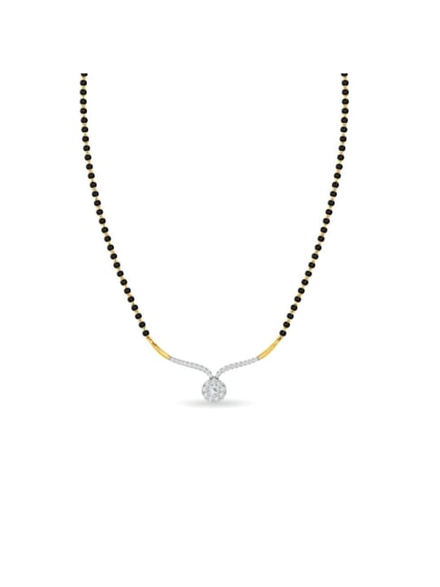 Kisna Diamond & Gold Jewellery 18k Gold & Diamond Amriti Mangalsutra for Women