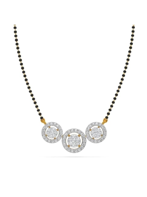 Kisna Diamond & Gold Jewellery 18k Gold & Diamond Raya Mangalsutra for Women
