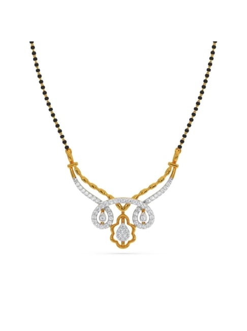 Kisna Diamond & Gold Jewellery 18k Gold & Diamond Kassandra Mangalsutra for Women