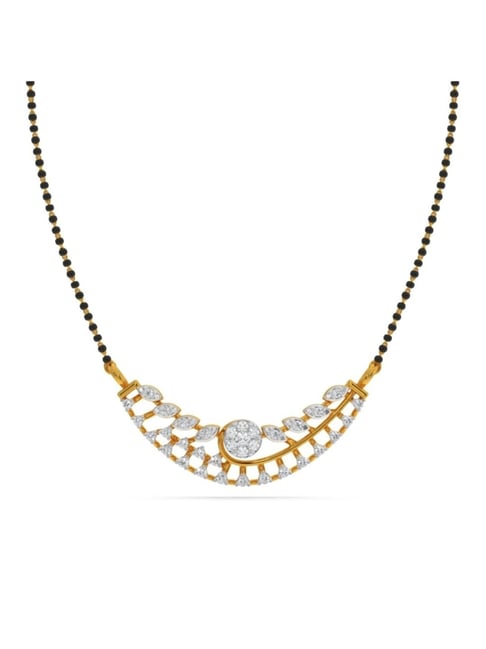 Kisna Diamond & Gold Jewellery 18k Gold & Diamond Kallie Mangalsutra for Women