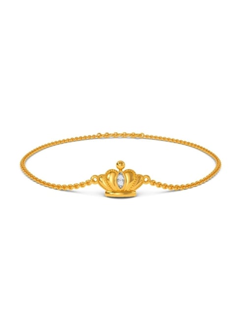 Beautiful Bracelet Crown Bracelet Gold Buy GIVA 925 Sterling