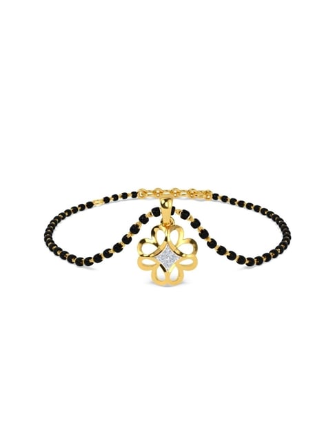 Buy Kisna Jewellery 18k Adara Mangalsutra Diamond Gold bracelet